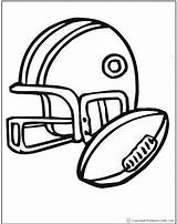 Coloring Pages Sports Printable Library Clipart Helmet Football sketch template