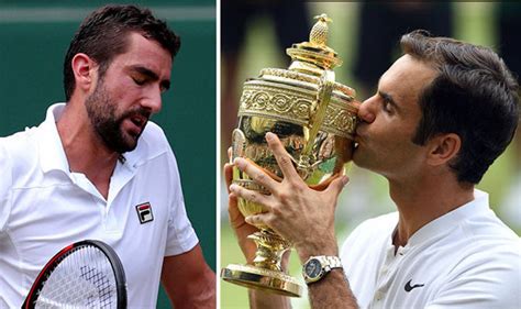 Roger Federer Wins Record Eighth Wimbledon Title As Marin Cilic Breaks