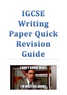 igcse english writing revision teaching resources