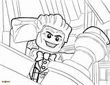 Lego Coloring Pages Dc Joker Batman Avengers Printable Superhero Marvel Justice League Color Superman Flash Outline Knight Movie Drawing Sheets sketch template