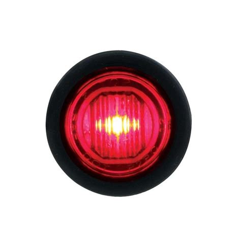 smd led mini clearancemarker light  rubber grommet red led lens clearance marker lights