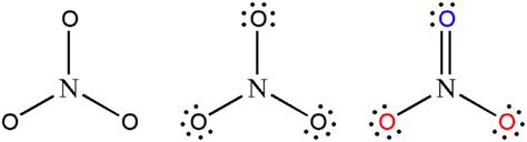 how to draw the lewis structure of no3 nitrate ion