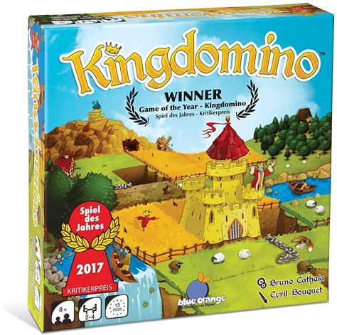 kingdomino bruno cathala board strategy game published  blue orange