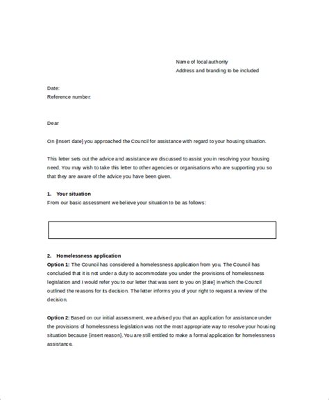 sample advice letter templates  ms word