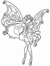 Winx Coloring Pages Club Fairy Printable Girls Coloriage Print Choose Board Format sketch template