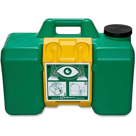 aid  faom haws portable eyewash station   green walmartcom walmartcom