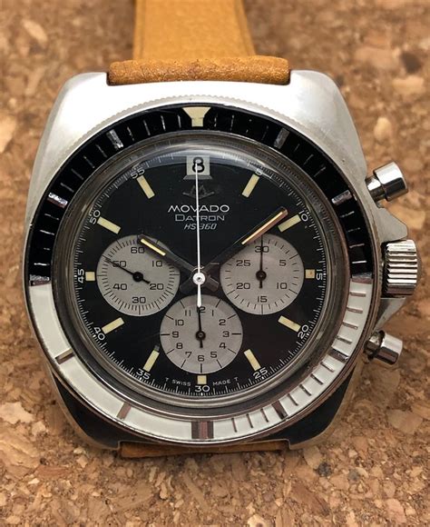 The Rare And Elusive 1971 Movado Datron Hs360 Subsea