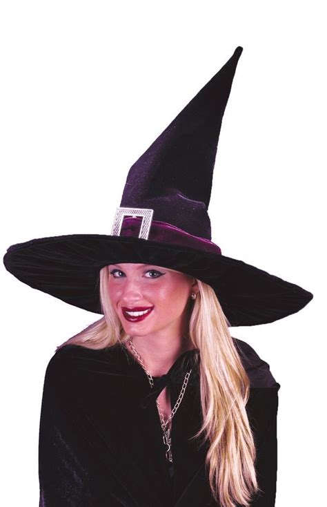 witch hat blk pleated velour spicylegscom