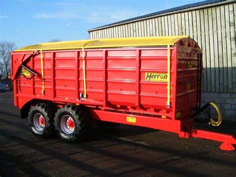 herron  grain trialer    stock trailers browns
