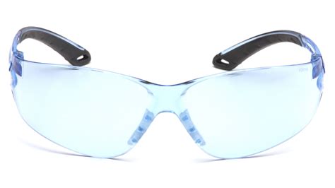 itek safety glasses infinity blue lens