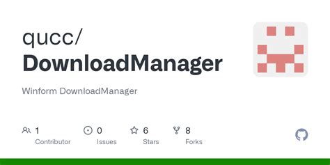 github quccdownloadmanager winform downloadmanager