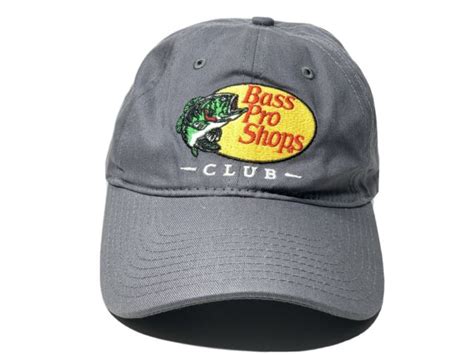 bass pro shops club adjustable hat ebay