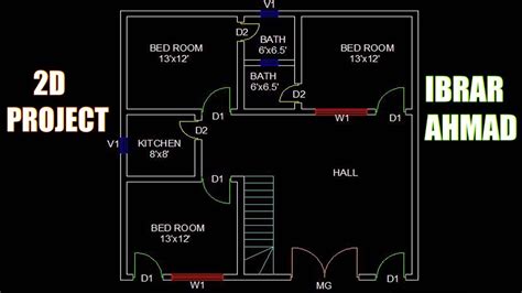 autocad  house plan exercises top inspiration