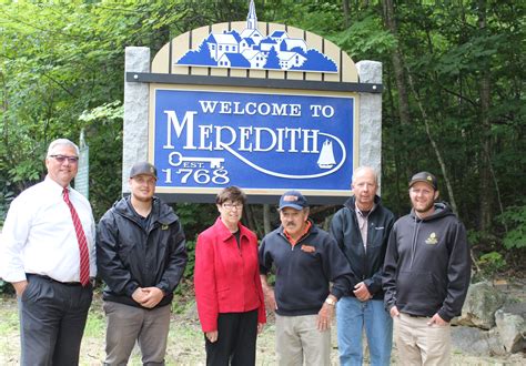 business nh magazine meredith installs   signs