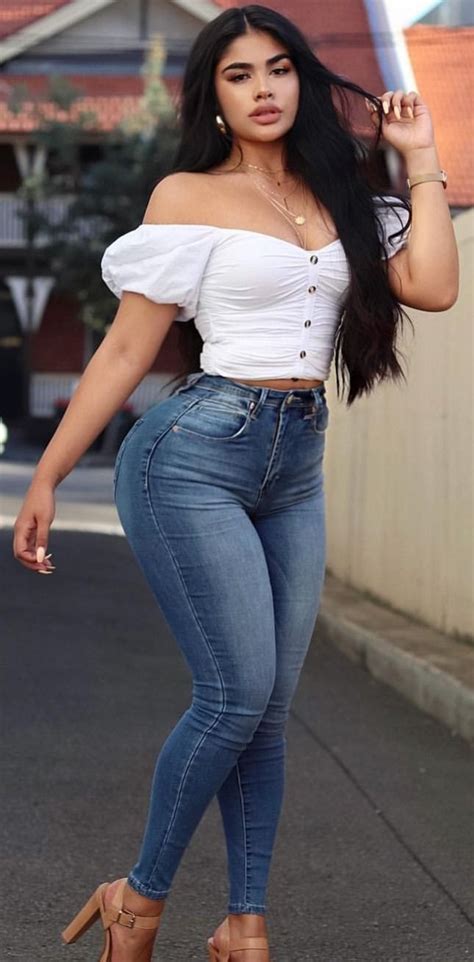 Tumblr Fashion Sexy Jeans Latina Outfit