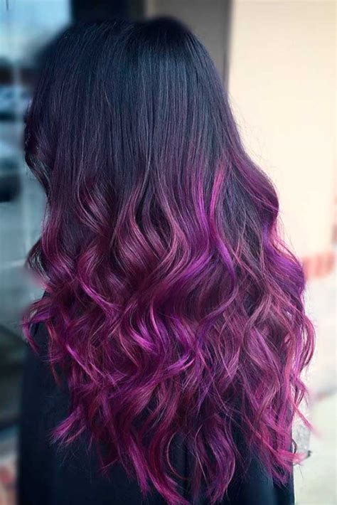 unique purple  black hair combinations lovehairstylescom