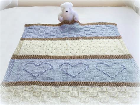 baby blanket pattern knit baby blanket pattern heart baby