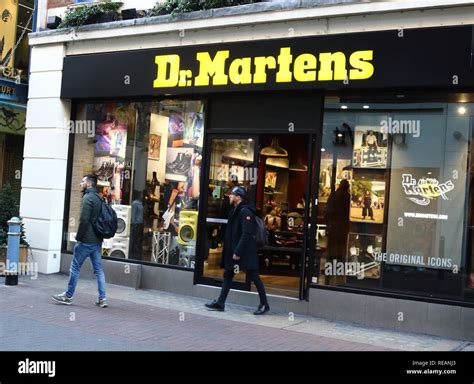 dr martens store high resolution stock photography  images alamy