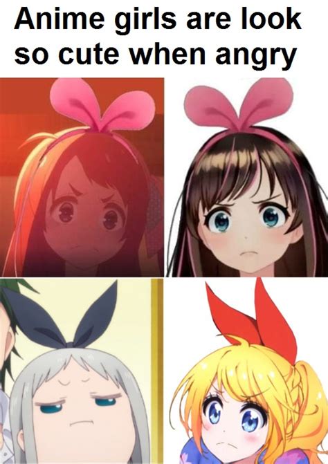 And They Have Cute Ribbon Too Anime Girls Comparison