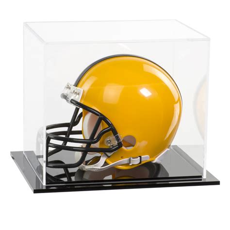 acrylic football mini helmet display case buy acrylic