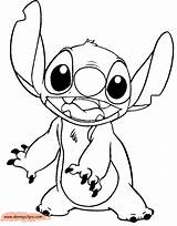 Stitch Coloring Pages Lilo Disneyclips sketch template