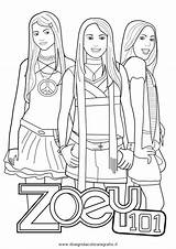 Zoey Zoey101 Disegnidacoloraregratis Animato Misti sketch template