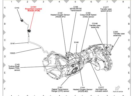 ford   transmission diagram
