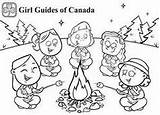 Coloring Campfire Girl Colouring Guides Designlooter sketch template