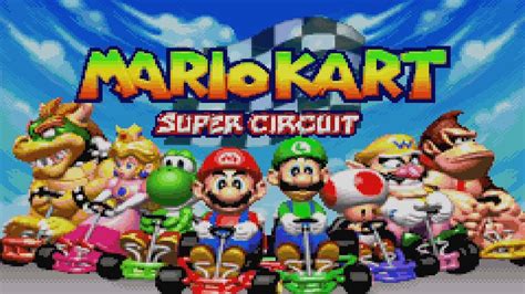 Mario Kart Super Circuit All Characters Youtube