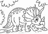 Triceratops Kolorowanka Dinozaur Dinozaury Druku Rysunek Przedstawia Kategorii Znajduje Powyżej sketch template