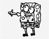 Doodlebob Spongebob sketch template