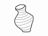 Urn Drawing Paintingvalley sketch template