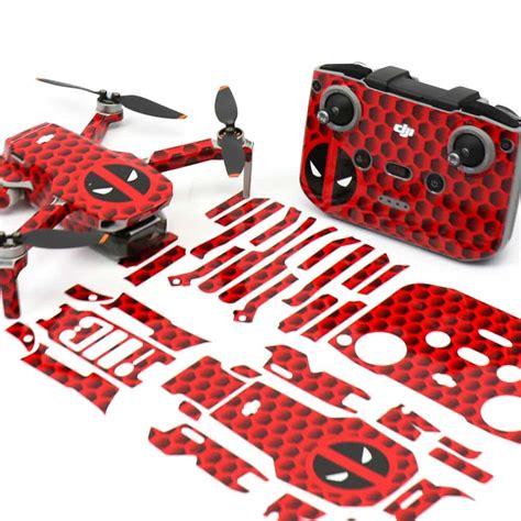 wrap skin decal stickers deaddrone dji mini  drone accessories australia