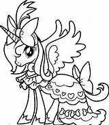 Unicorn Coloring Pages Winged Clip sketch template