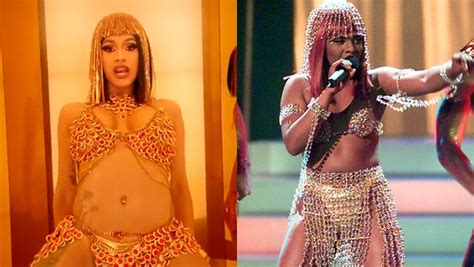 cardi b was inspired by lil kim for her outfits in ‘money
