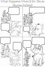 Comic Strip Coloring Pages Color Printable Seuss Dr Getcolorings sketch template
