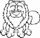 Dog Keeshond Decal Choose Board sketch template