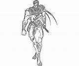 Ninja Gaiden Muramasa Warrior sketch template