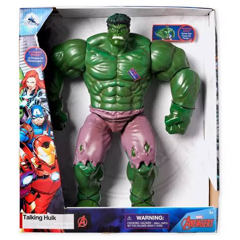 hulk talking action figure marvel