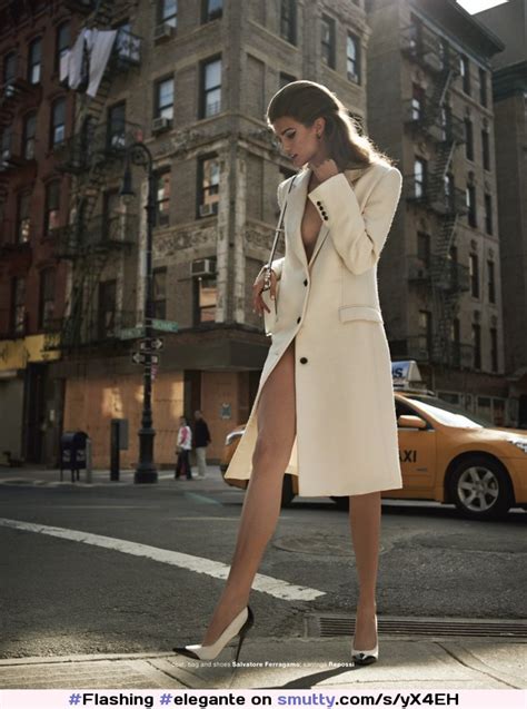 Elegante Stylish Classy Brandilove Coat Heels Contrast Nothingunde