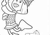 Viking Vicky Coloring Pages Coloring4free Printable Category sketch template