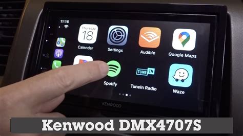 kenwood dmxs display  controls demo crutchfield video youtube