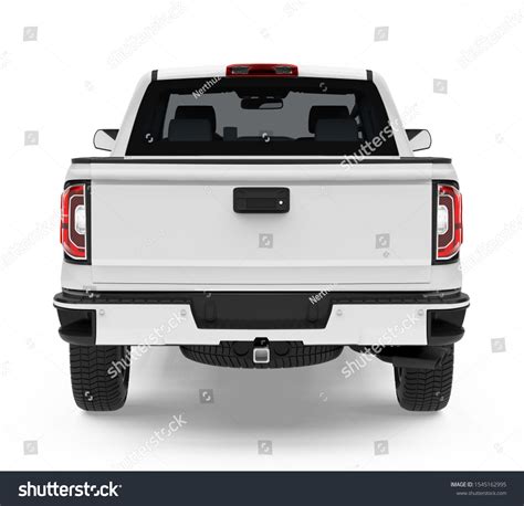 black pick truck isolated images stock  vectors