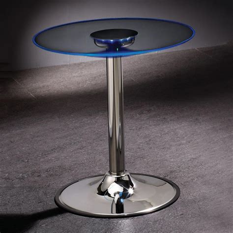 Coaster Fine Furniture Chrome Glass Modern End Table At