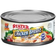 stater bros chicken breast premium chunkrib meat  water calories