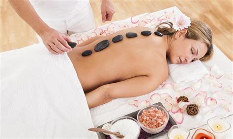 hot stone massage frost cosmetics and spa groupon