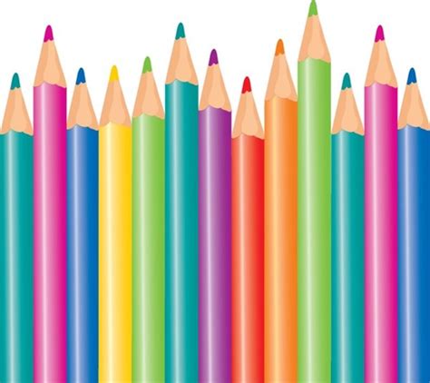 color pencils vector  vector graphics   web resources