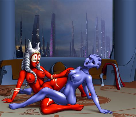 star wars lesbians shaakti and asari001 comic art sorted by position luscious