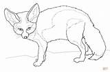Fennec Fox Coloring Pages Cute Drawing Red Baby Printable Cartoon Color Animal Simple Colorings Getcolorings Getdrawings Dot Supercoloring sketch template