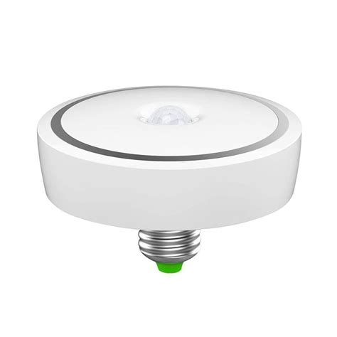 motion sensor led light bulb  smart pir led bulb built  infrared detector indooroutdoor